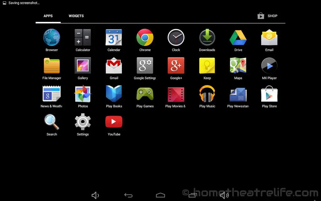 PiPO-X8-Android-Drawer