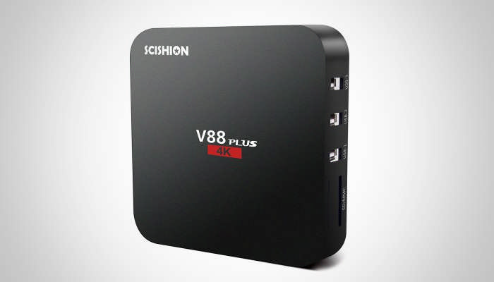 Denemek koşu Çocukça  SCISHION V88 Plus Android TV Box Features Rockchip 3229 - Home Theatre Life