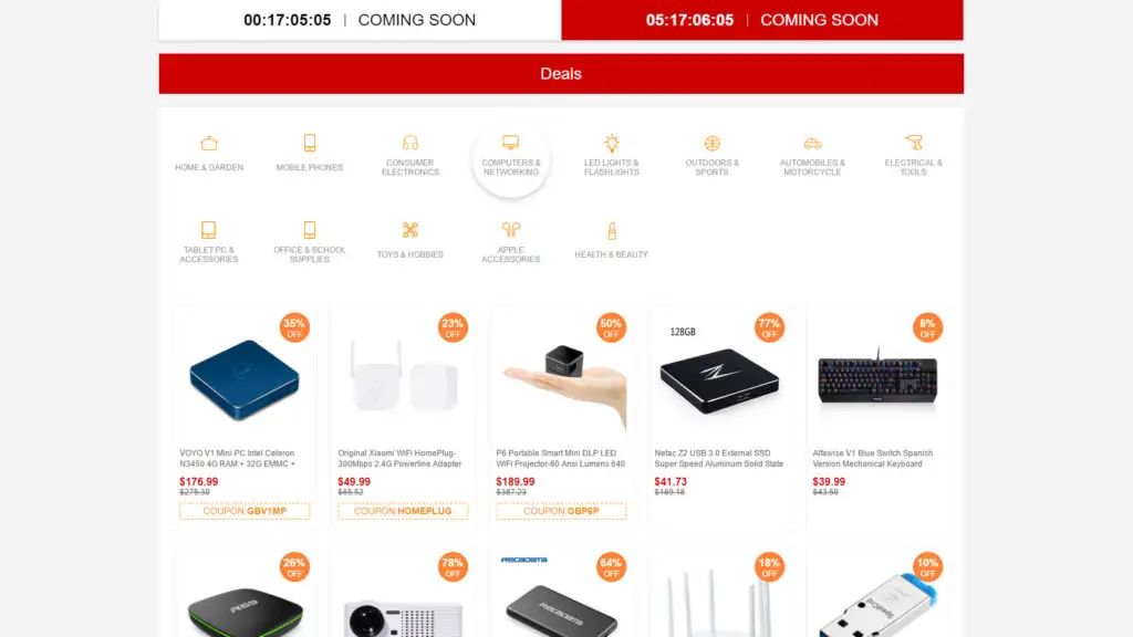 GearBest Promotion: Flash Sale May 2017