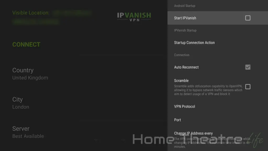 How to Install VPN on Firestick: IPVanish App Settings