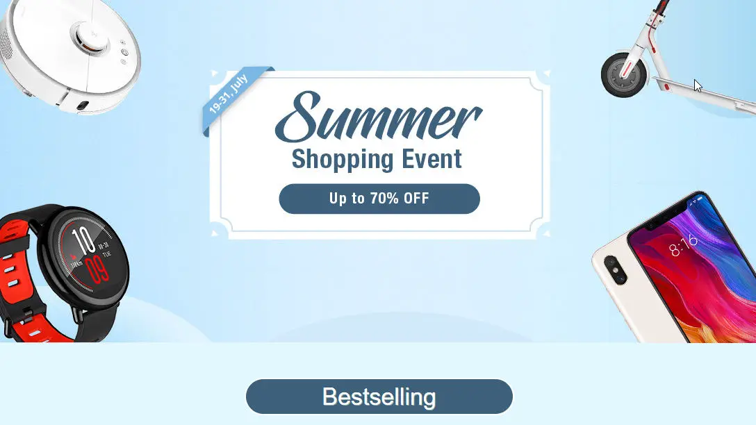 GeekBuying Summer Sale June 2018